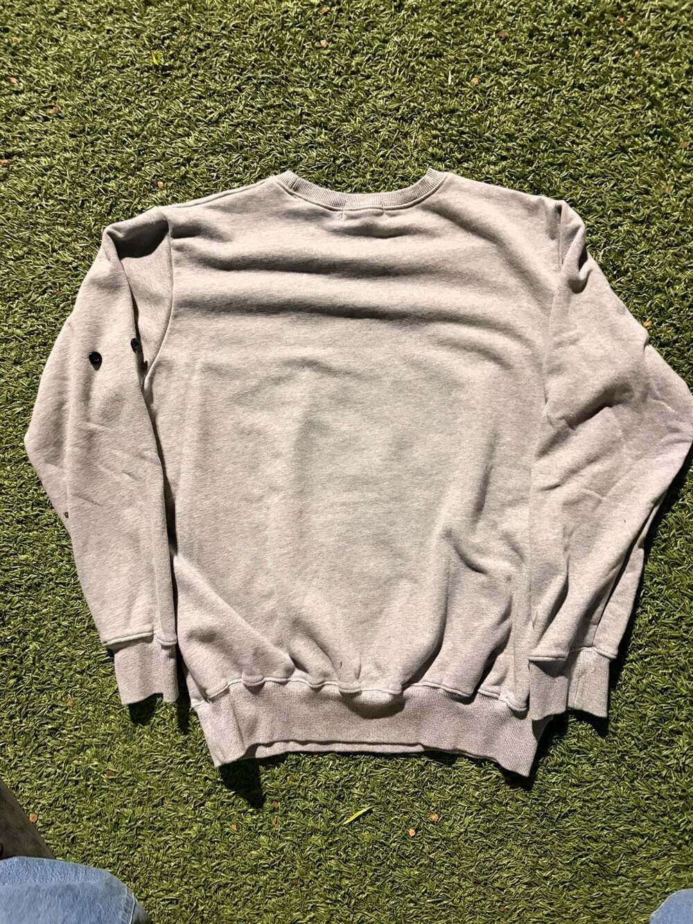 Stone Island Grey Crewneck Sweatshirt - Picture 3 of 5